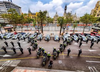 homenaje Policía Local Valencia