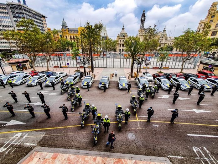 homenaje Policía Local Valencia