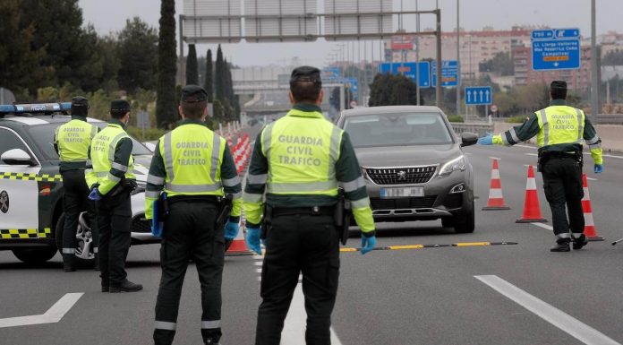Un conductor borracho provoca el caos al circular en sentido contrario por la A-7 Un conductor borracho circula en sentido contrario por la A-7