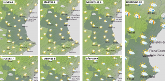 el tiempo en Valencia
