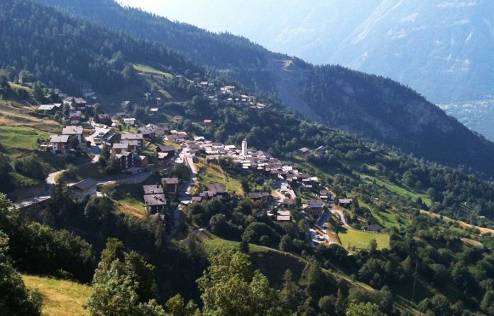 una aldea suiza