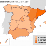 Mapa de rebrotes: autonomías más afectadas y nuevas medidas de contención