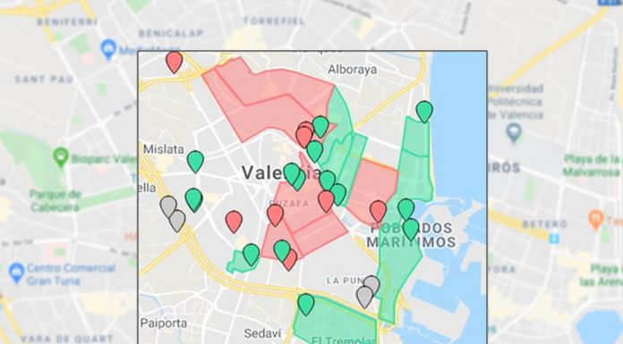 Quins són els barris valencians amb més risc de coronavirus? ¿Cuáles son los barrios valencianos con más riesgo de coronavirus?