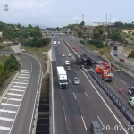 Cortan el by-pass de Paterna tras incendiarse un camión