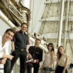 El buque-escuela Cervantes Saavedra y el Oceanogràfic presentan la Travesía Planeta Azul
