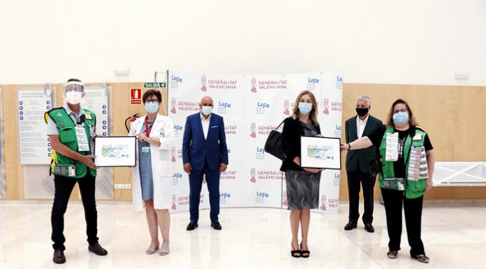 Los sanitarios valencianos tendrán el reconocimiento de cinco millones de cupones de la ONCE los sanitarios valencianos