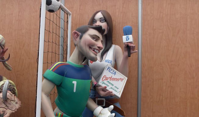 un ninot del fútbol