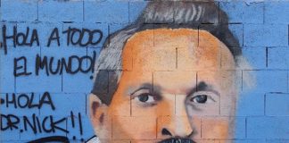 grafiti de Miguel Bosé