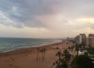 empieza a llover en la Comunitat Valenciana