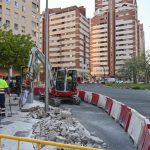 Comienzan las obras para instalar un nuevo carril bici en Valencia