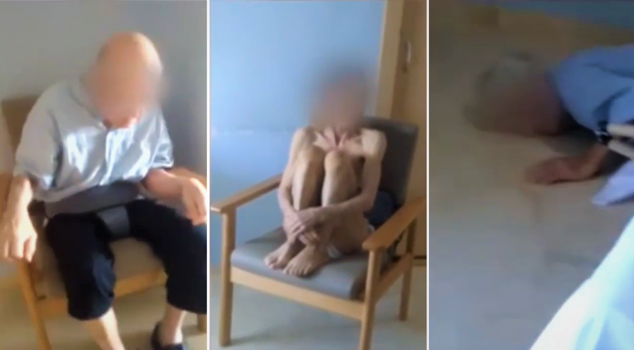 Així és les «residencia de la mort» de València: ancians lligats a cadires o majors en el sòl sense ajuda Así es las "residencia de la muerte" de Valencia: ancianos atados en sillas o mayores en el suelo sin ayuda