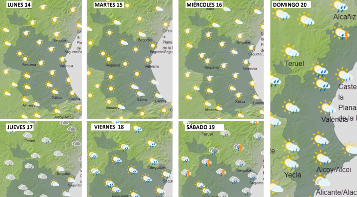 Consulta el tiempo de esta semana en Valencia Consulta el tiempo de esta semana en Valencia