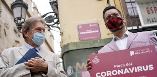 El coronavirus ya tiene su propia plaza: ¿Por qué sustituye a Doctor Collado?