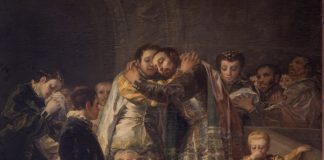 dos cuadros de Goya