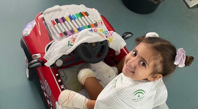 Una niña de cuatro años piden ayuda para no perder sus extremidades Carlota puede perder sus extremidades