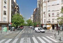 Detienen a un hombre que hurtaba joyas en domicilios de Russafa accidente en Russafa