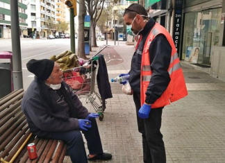 Valencia abre un albergue para personas sin hogar para protegerlas del coronavirus