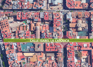 Anuncian la transformación de la calle Isabel la Católica: más verde y sin aparcamiento