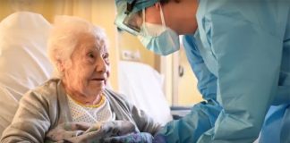 una mujer de 104 años