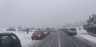 Tráfico pide que evitemos los desplazamientos a zonas nevadas durante el temporal desplazamientos