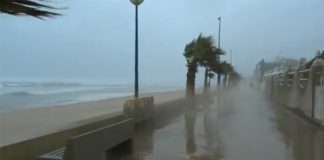 Vuelve la alerta máxima amarilla por fuertes rachas de viento