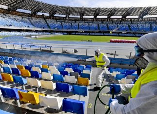 Los estadios de fútbol podrían convertirse en centros masivos de vacunación