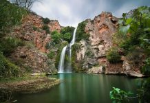 Una cascada de 25 metros de altura en el corazón de Valencia