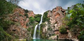 Una cascada de 25 metros de altura en el corazón de Valencia