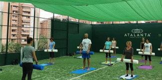 Los gimnasios de Valencia se reinventan y montan sus instalaciones al aire libre
