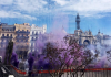 El cielo de Valencia se teñirá hoy de morado con una mascletà especial El cielo de Valencia se teñirá hoy de morado con una mascletà especial