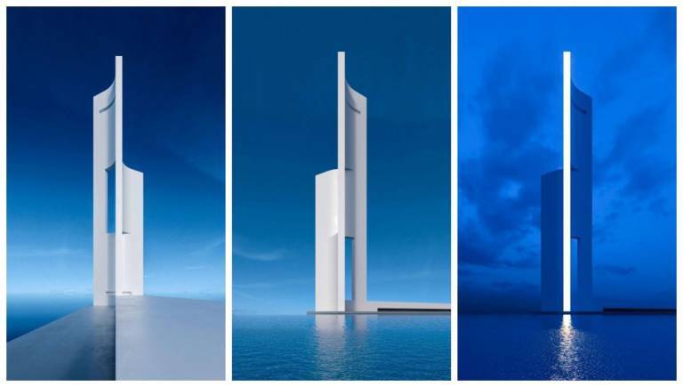 La torre eólica podría ser una realidad en la Marina de Valencia