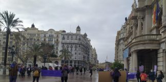 Así se ha celebrado el 8M en plena desescalada en Valencia