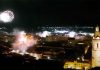 castillo de fuegos artificiales Xàtiva