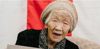 una mujer con 118 años