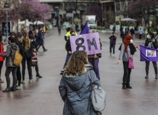Así se ha celebrado el 8M en plena desescalada en Valencia