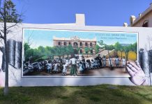 Descubre el nuevo mural de arte urbano que recrea la obra de Sorolla
