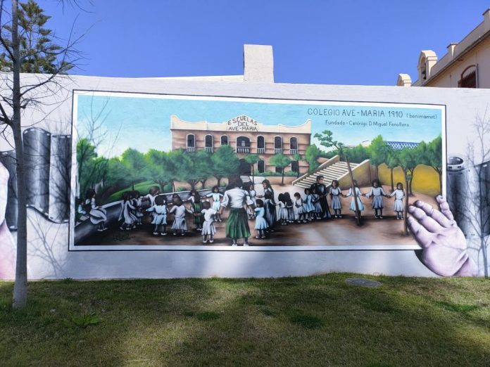 Descubre el nuevo mural de arte urbano que recrea la obra de Sorolla