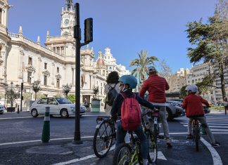 Comienza la construcción de dos nuevos carriles bici en Valencia