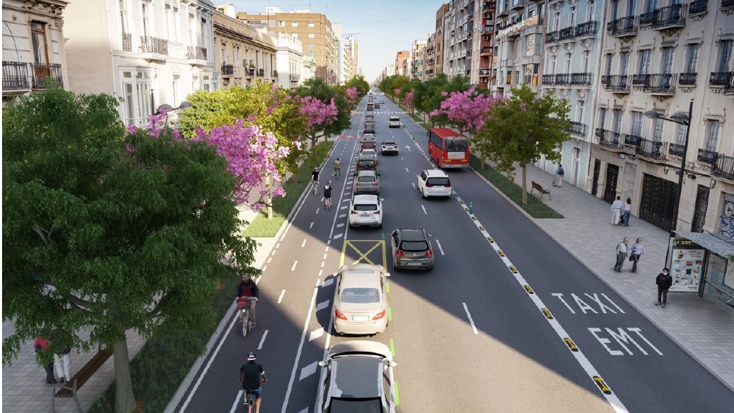 La nueva avenida del Puerto se transformará "de autopista urbana a paseo al mar"