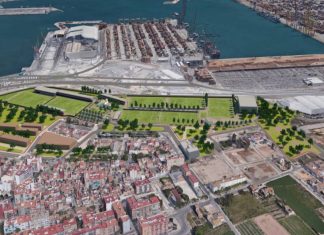 El Puerto de Valencia se transformará en una gran zona verde y deportiva