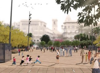 La plaza de la Reina será un espacio peatonal dentro de doce meses