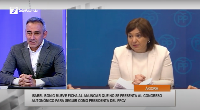 Barrachina (PP): «Bonig asumió un liderazgo muy complicado en momentos difíciles» Miguel Barrachina, diputado del PP, valora la situación tras la marcha de Isabel Bonig