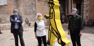 Las esculturas monumentales de Julian Opie llegan a Valencia