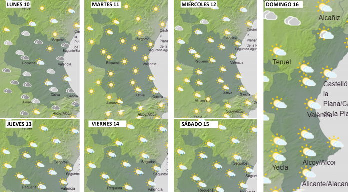 Consulta el tiempo de esta semana en Valencia Consulta el tiempo de esta semana en Valencia
