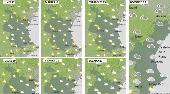 Consulta el tiempo de esta semana en Valencia Consulta el tiempo de esta semana en Valencia