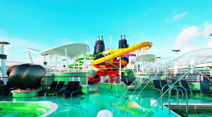 El crucero Disney Wish zarpará con una atracción acuática con 230 metros de toboganes crucero Disney