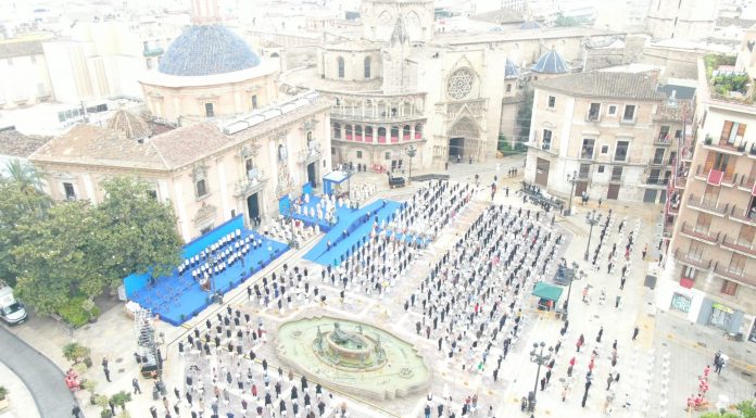 Imágenes aéreas de la Missa d’Infants más segura de la historia