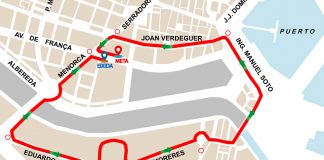 Calles cortadas en Valencia este domingo por una carrera