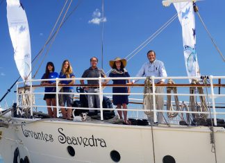 El buque-escuela Cervantes Saavedra zarpará de València para realizar la II Travesía Planeta Azul