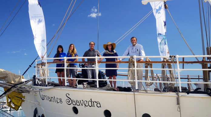 El buque-escuela Cervantes Saavedra zarpará de València para realizar la II Travesía Planeta Azul